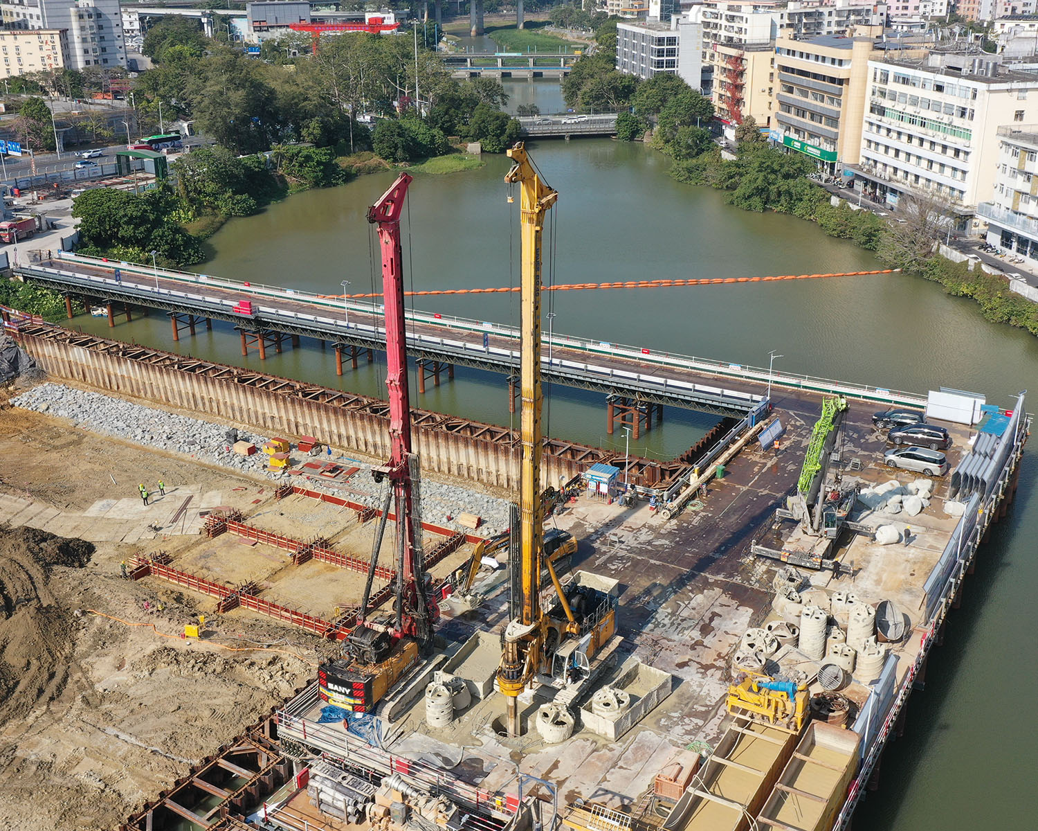 Shenzhen Reservoir Extra-Large Bridge Project